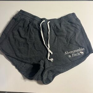 Abercrombie & Fitch Women's Charcoal Athletic Shorts